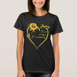 Camiseta Jesus It's not a Religion It's a Relationship Sunf