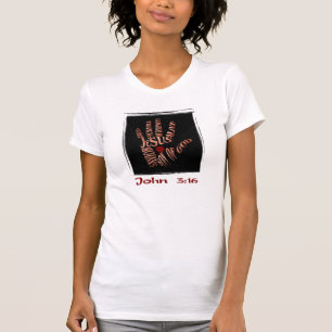 Camiseta Jesús- Juan 3:16