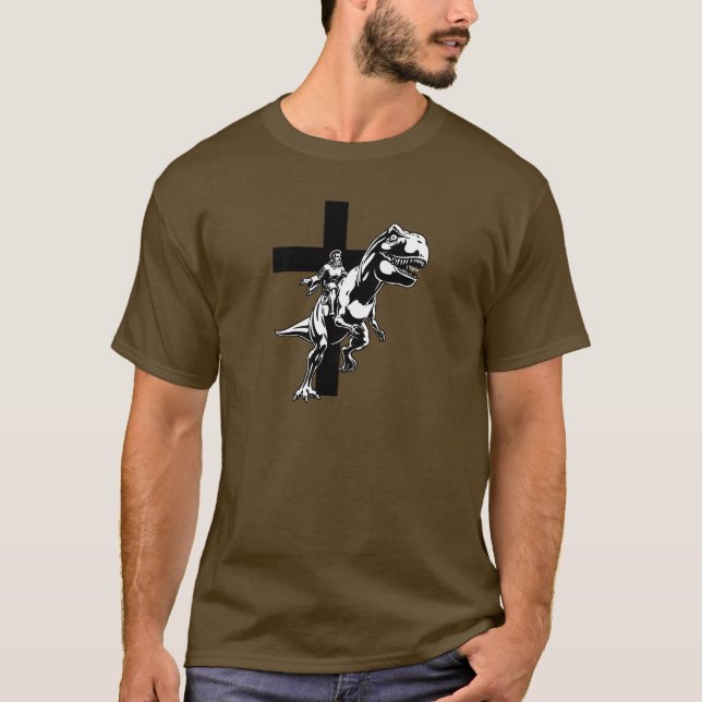 Camiseta Jesús jurásico (Anverso)