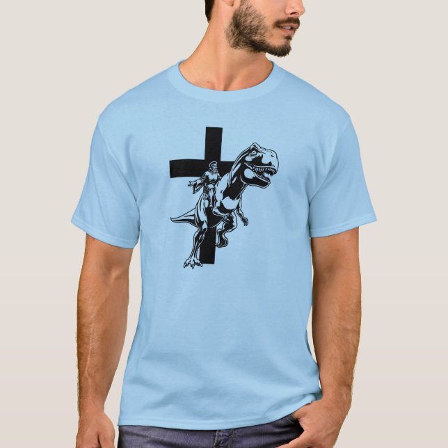 Camiseta Jesús jurásico (Anverso)
