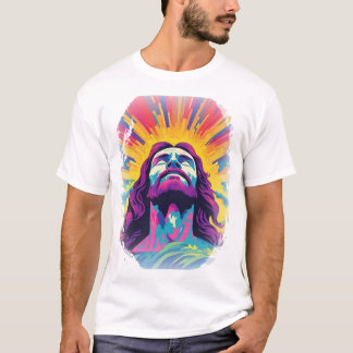 Camiseta Jesús, la luz de la vida