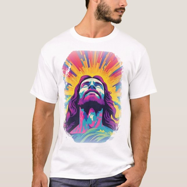 Camiseta Jesús, la luz de la vida (Anverso)