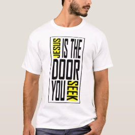 Camiseta Jesús la puerta