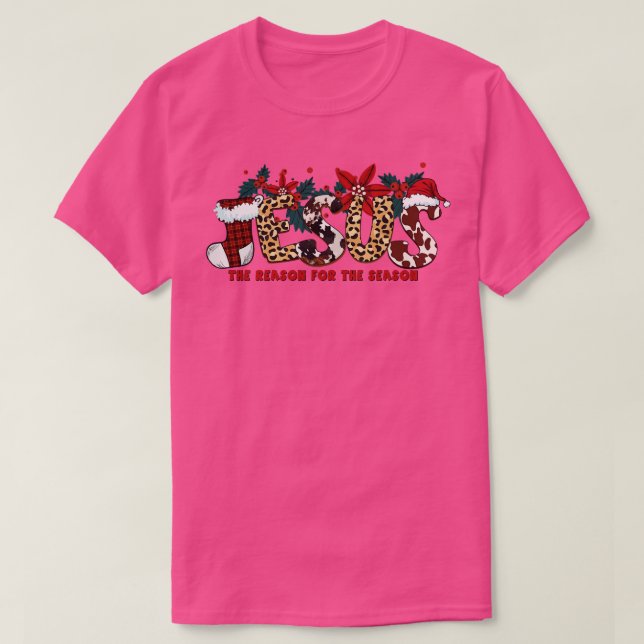 Camiseta Jesús La Razón De La Temporada (7) (Diseño del anverso)