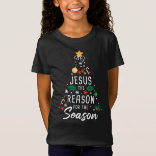 Camiseta Jesús La Razón De La Temporada - Fe De Los Navidad