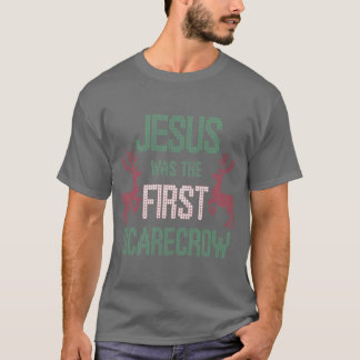 Camiseta Jesús Lavó El Primer Espantapájaros Divertido Cris