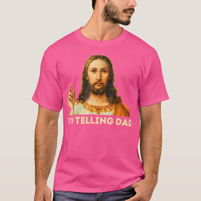 Camiseta Jesús, Le Digo A Papá. (Anverso)