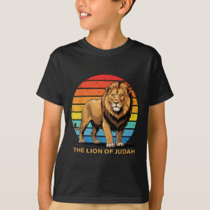 Camiseta Jesús León De Judá Fe Cristiana La Biblia De Dios
