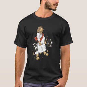 Camiseta Jesús Levantamiento de la Muerte Gimnasio Cristian