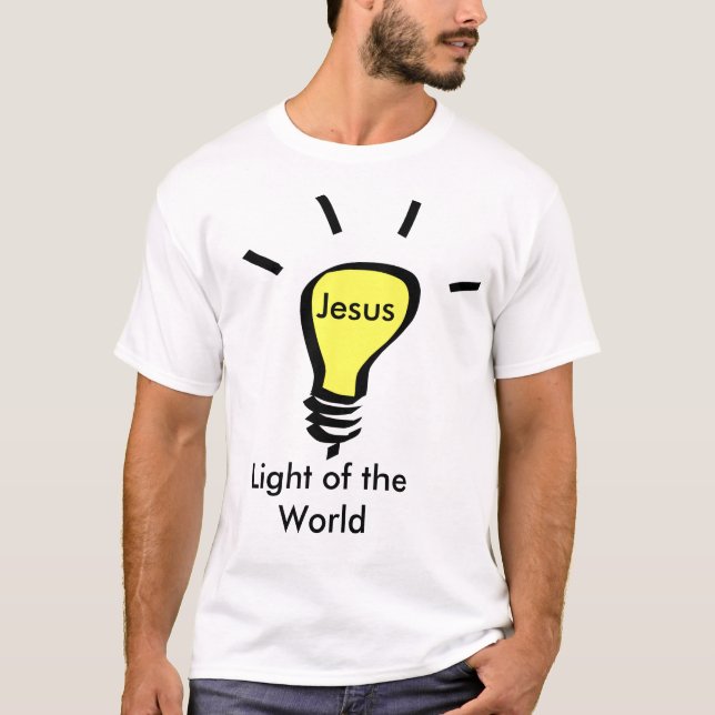 Camiseta Jesús - Light of World the (Anverso)