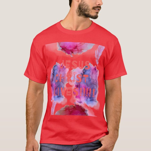 CAMISETA JESUS LIVES 000567 (Anverso)