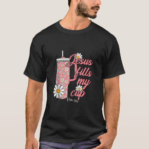 Camiseta Jesús Llenó Mis Flores De Marea Cups Plantas Crist