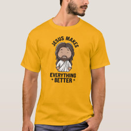 Camiseta Jesús Lo Hace Todo Mejor