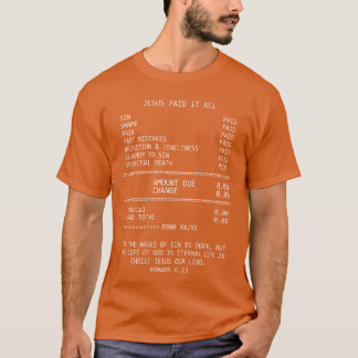 Camiseta Jesús Lo Pagó Todo Cristianismo Biblia Cristiana R