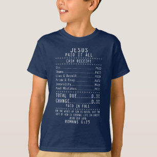 Camiseta Jesús lo Pagó Todo Cristiano