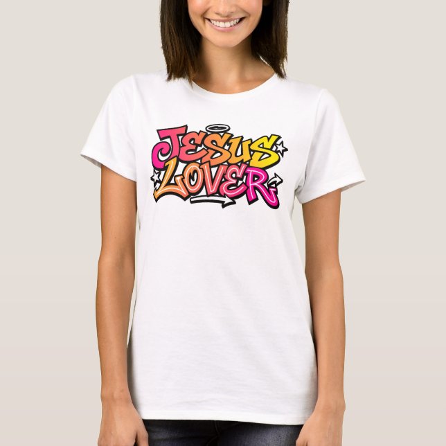 Camiseta Jesus Lover (Anverso)