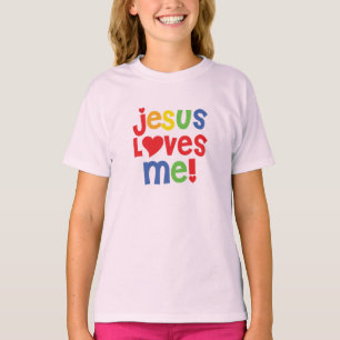 Camiseta jesus loves me! (youth t-shirt)