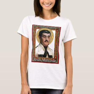 Camiseta Jesús Malverde, el bandido abundante