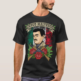Camiseta Jesus Malverde Mujeres hombres