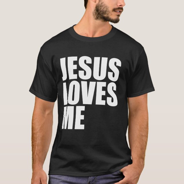 CAMISETA JESUS ME AMA (Anverso)