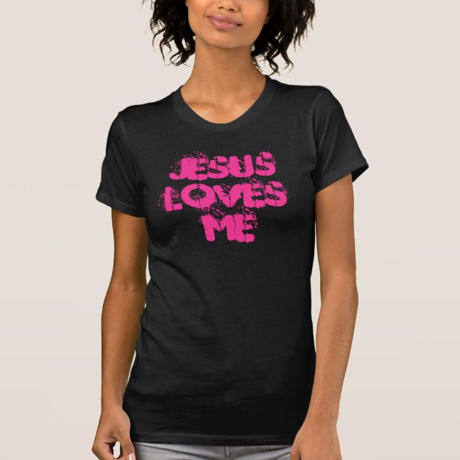 Camiseta Jesús me ama (Anverso)
