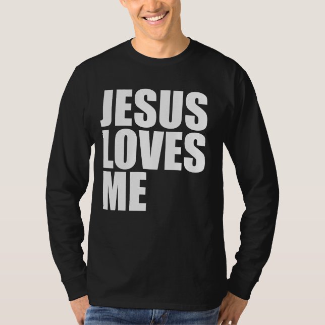 CAMISETA JESUS ME AMA (Anverso)