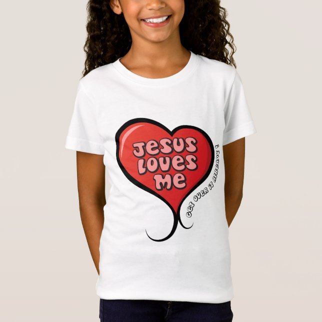 CAMISETA JESÚS ME AMA (Anverso)