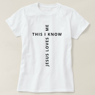 Camiseta Jesús Me Ama El Blanco