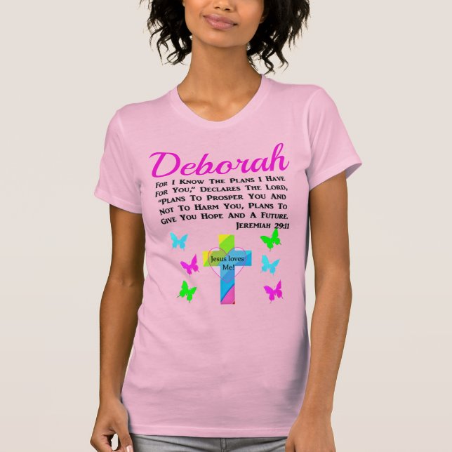 CAMISETA JESÚS ME AMA JEREMIAH PERSONALIZADA 29:11 (Anverso)