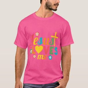 Camiseta Jesús Me Ama La Pascua Cristiana