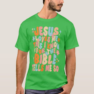 Camiseta Jesús me ama, lo sé Fe Cristiana Feliz Pascua