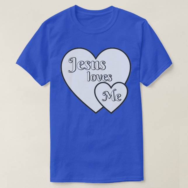 Camiseta Jesús Me Ama Perfecto Jesucristo 1 (Diseño del anverso)