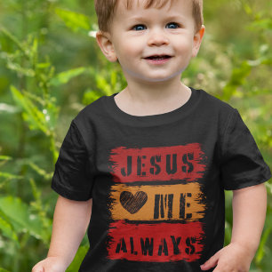 Camiseta Jesús me ama siempre - Reza el Evangelio por el ni