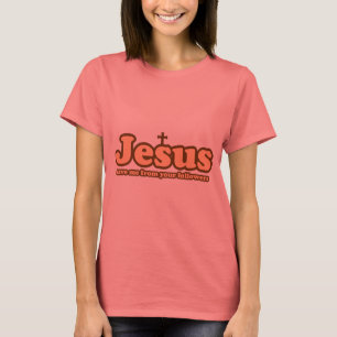 Camiseta Jesús me salvó de tus seguidores