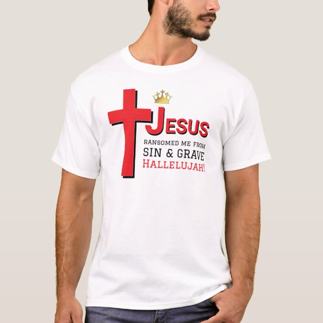 Camiseta JESÚS ME TRANSOMITIÓ Pascua Cristiana (Anverso)
