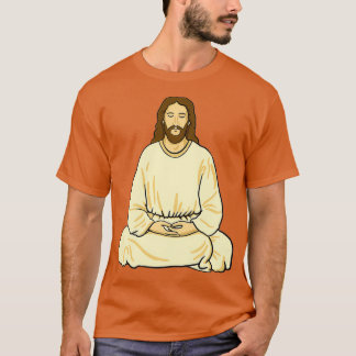 Camiseta Jesús Meditando