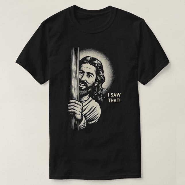 Camiseta Jesús Meme Vi Ese 1 (Diseño del anverso)