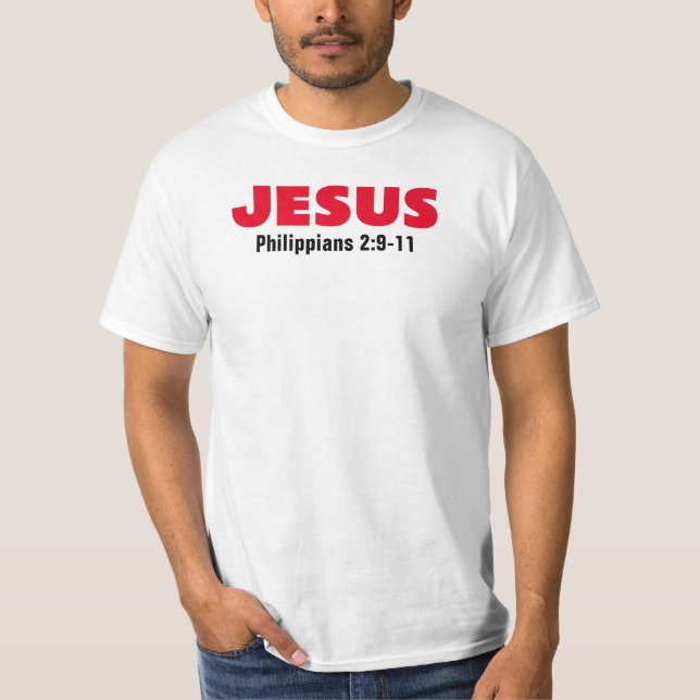 Camiseta Jesus- Mens Tee (Anverso)