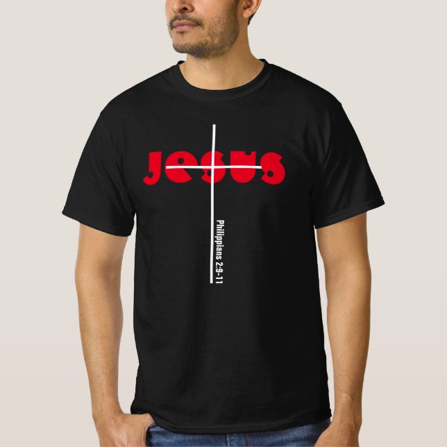 Camiseta Jesus- Mens Tee (Anverso)