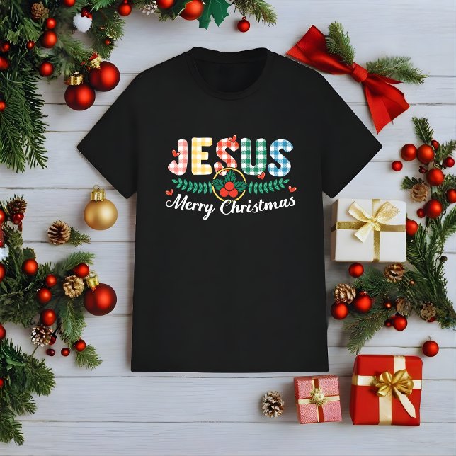 Camiseta Jesus Merry Christmas Christian Holiday (Subido por el creador)