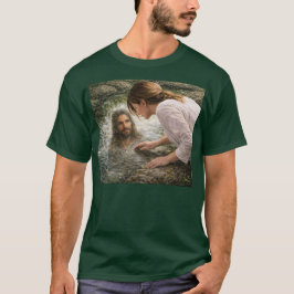 Camiseta Jesús mirando hacia atrás