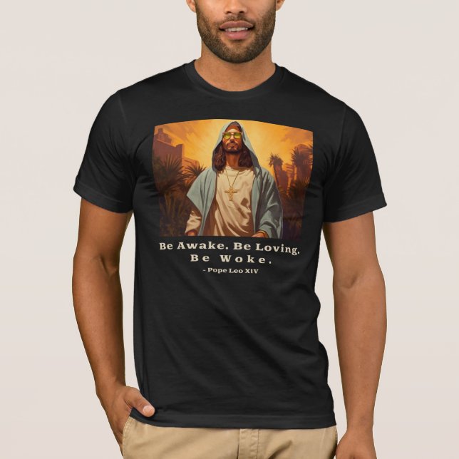 Camiseta Jesús Moderno - *Despierta. Sé Amador. Despertar.* (Anverso)