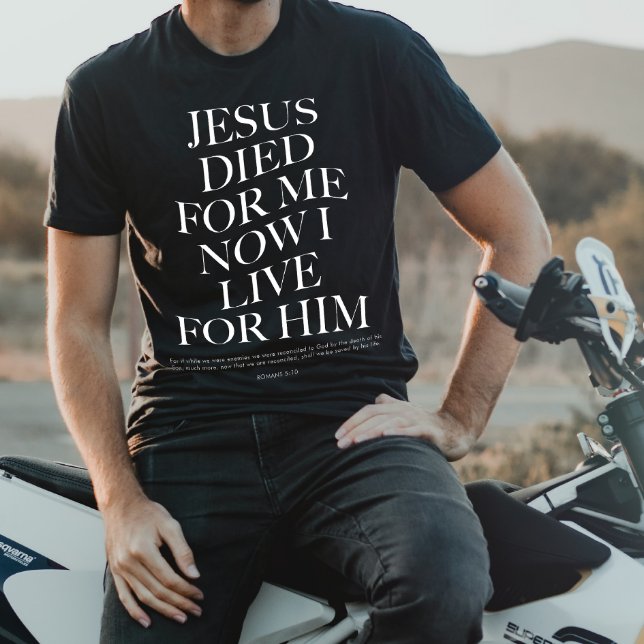 Camiseta Jesús Murió Por Mí | Prendas de vestir estéticas c (Subido por el creador)