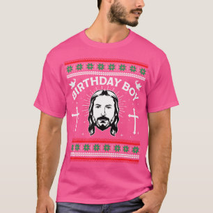 Camiseta Jesús Nacimiento Niño Feo Navidades Gracioso Crist