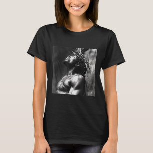 Camiseta Jesús Negro, Cristianismo, Iglesia, Cristo, Jesús