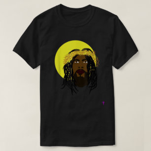 Camiseta Jesús negro   Jesús afroamericano con Dreadloc