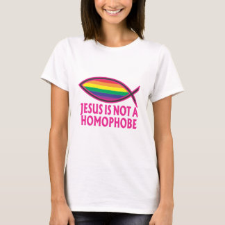 Camiseta Jesús no es un Homophobe