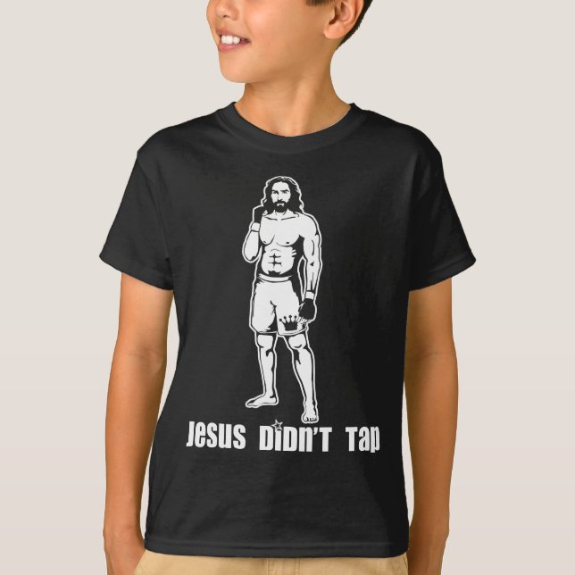 Camiseta Jesús no golpeó a la MMA (Anverso)