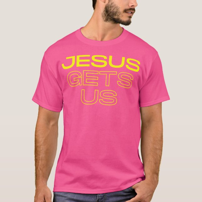 Camiseta Jesús Nos Entiende, Nos Entiende Cristianos (Anverso)