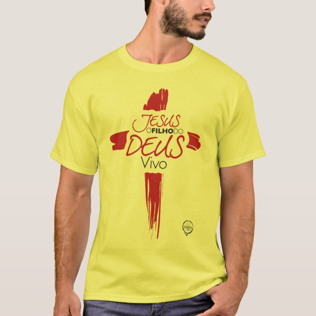 Camiseta Jesus O Filho do Deus Vivo (Anverso)